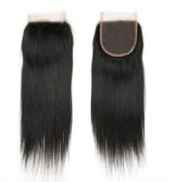 Raw Indian Lace Closure 4 X 4 and 5 X 5